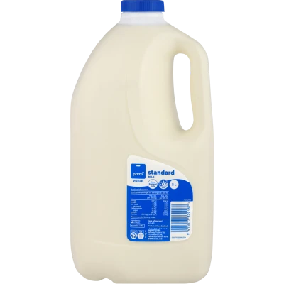 Milk, 2 litre bottle