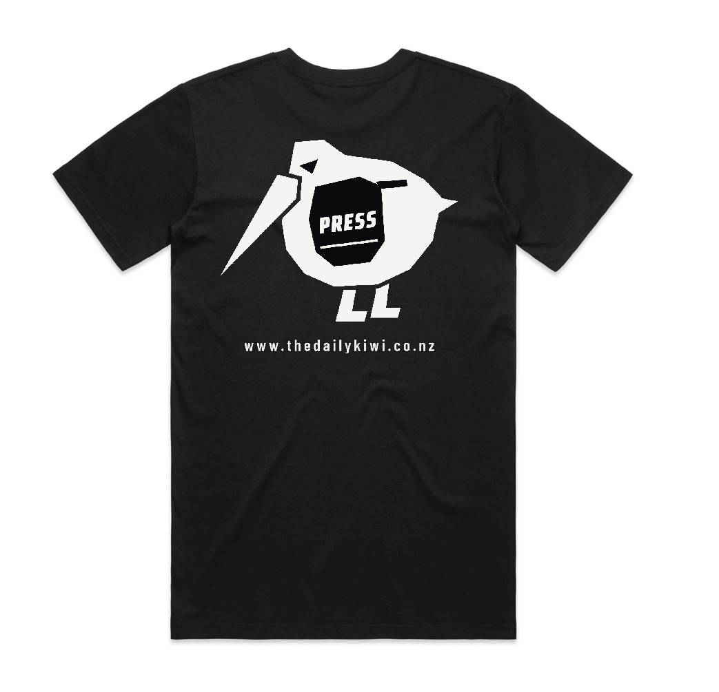 The Daily Kiwi T-shirt, back